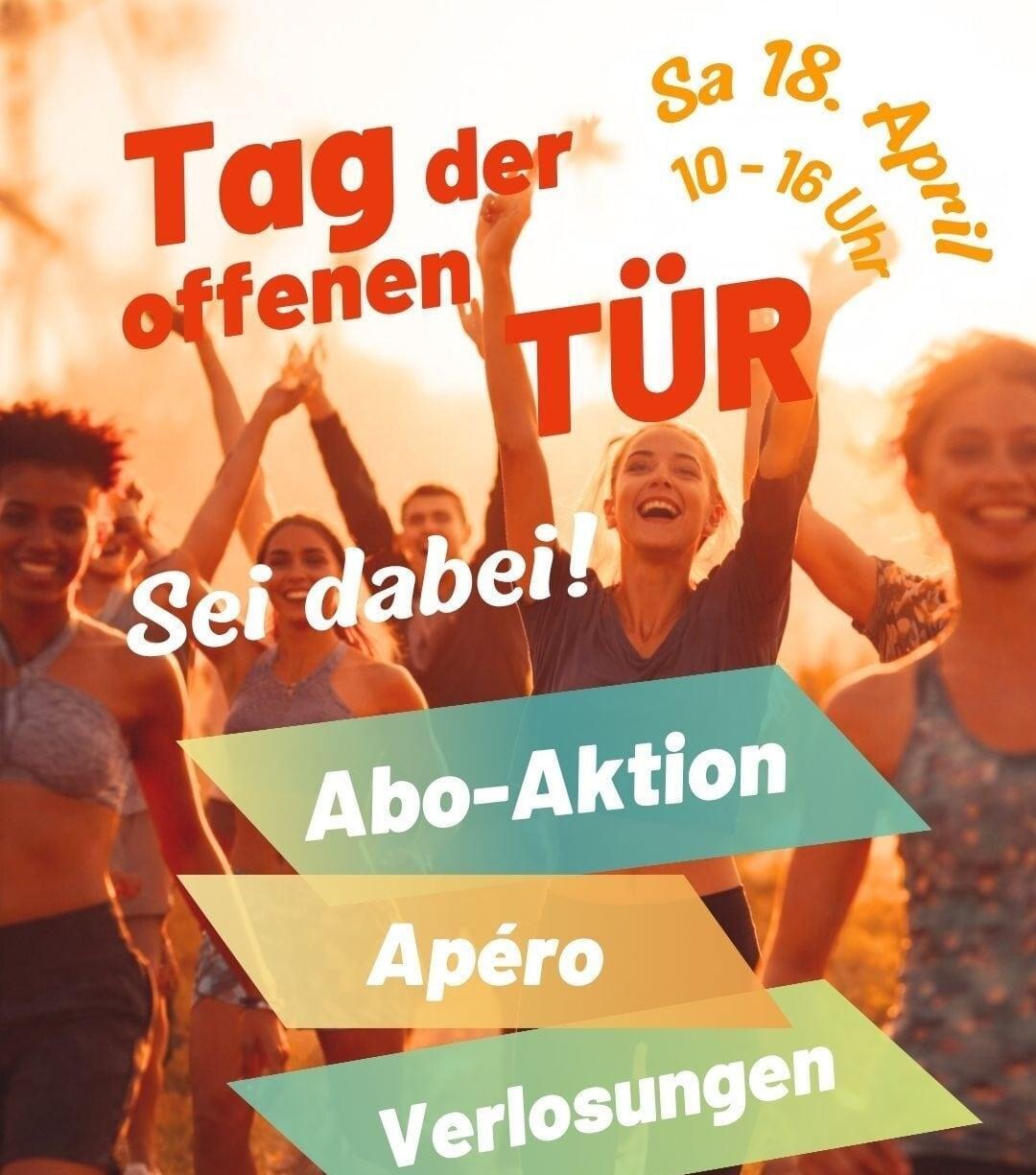 Tag der offenen Tür am 18. April im Fitness Studio Power Studio Altendorf SZ 